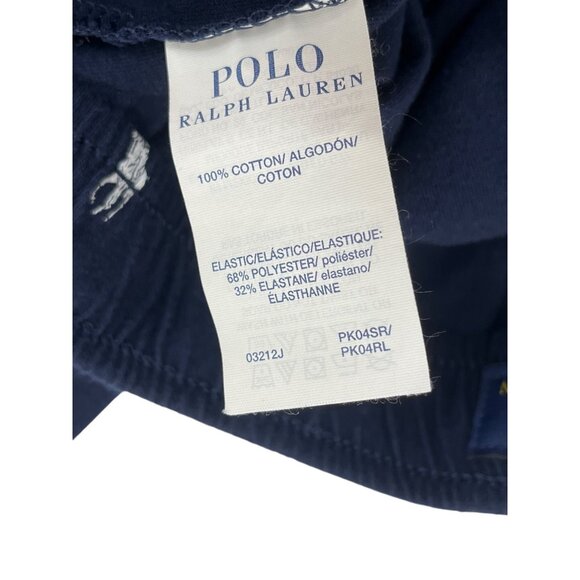 Lot of 2 Polo Ralph Lauren Mens S Navy Sleep Pants S 100% Cotton & Elastic Waist - Picture 6 of 7
